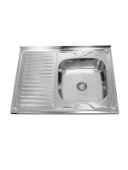 Мойка нерж 600*800*160 т.0,4 правая