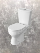 Унитаз-компакт "Ультра" (арм.+сид.) белый, антивсплеск, (г.Воротынск)