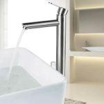 10801-2 Смеситель Тюльпан FRAP высокий, нерж