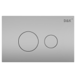 Клавиша смыва D&K Venice DB1029001, хром