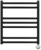 Полотенцесушитель электрический "Атлантисс" 500*600 П7 LM32607REBL, левый/правый, черный