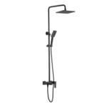 2478UL Душевая система LED со смесителем и троп. душем, графит