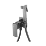 Смеситель Shevanik S127T с гигиеническим душем, оруж. сталь